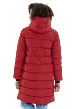 Whistler Winter-Steppmantel Amaret Long Puffer Jacket (warm, wasserdicht, winddicht) tomatenrot Damen